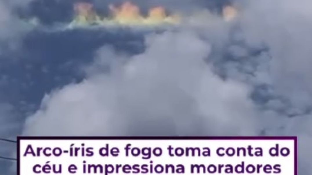 Um fenômeno raro coloriu os céus de Picos,